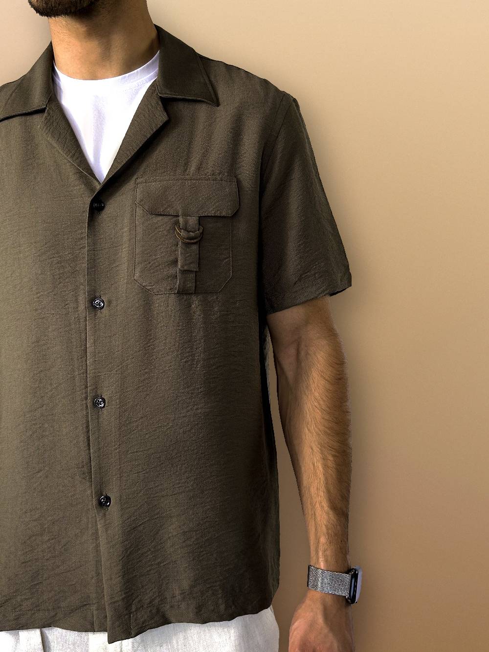 Primo Emporio Camicia Mezza Manica Con Taschino