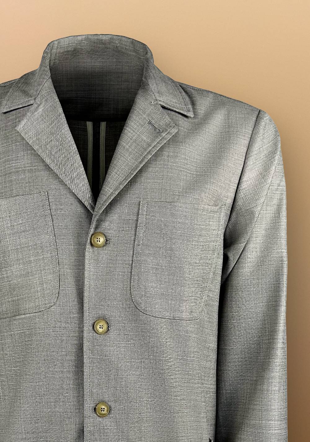 Primo Emporio Giacca Camicia Con Tasche A Toppe