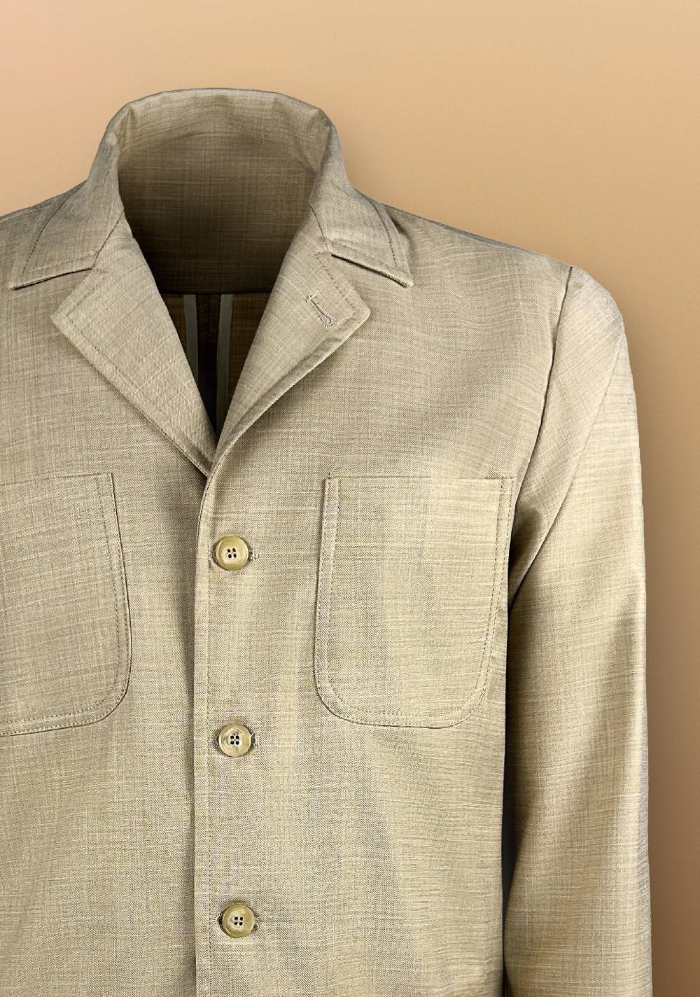 Primo Emporio Giacca camicia con Tasche a Toppe