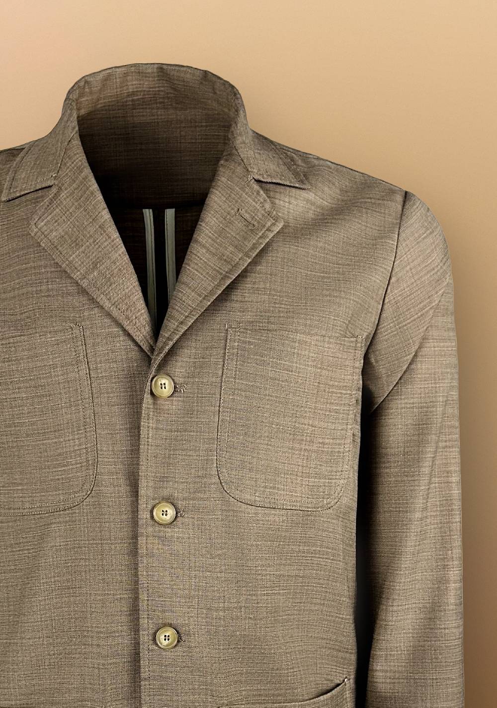 Primo Emporio Giacca Camicia Con Tasche A Toppe