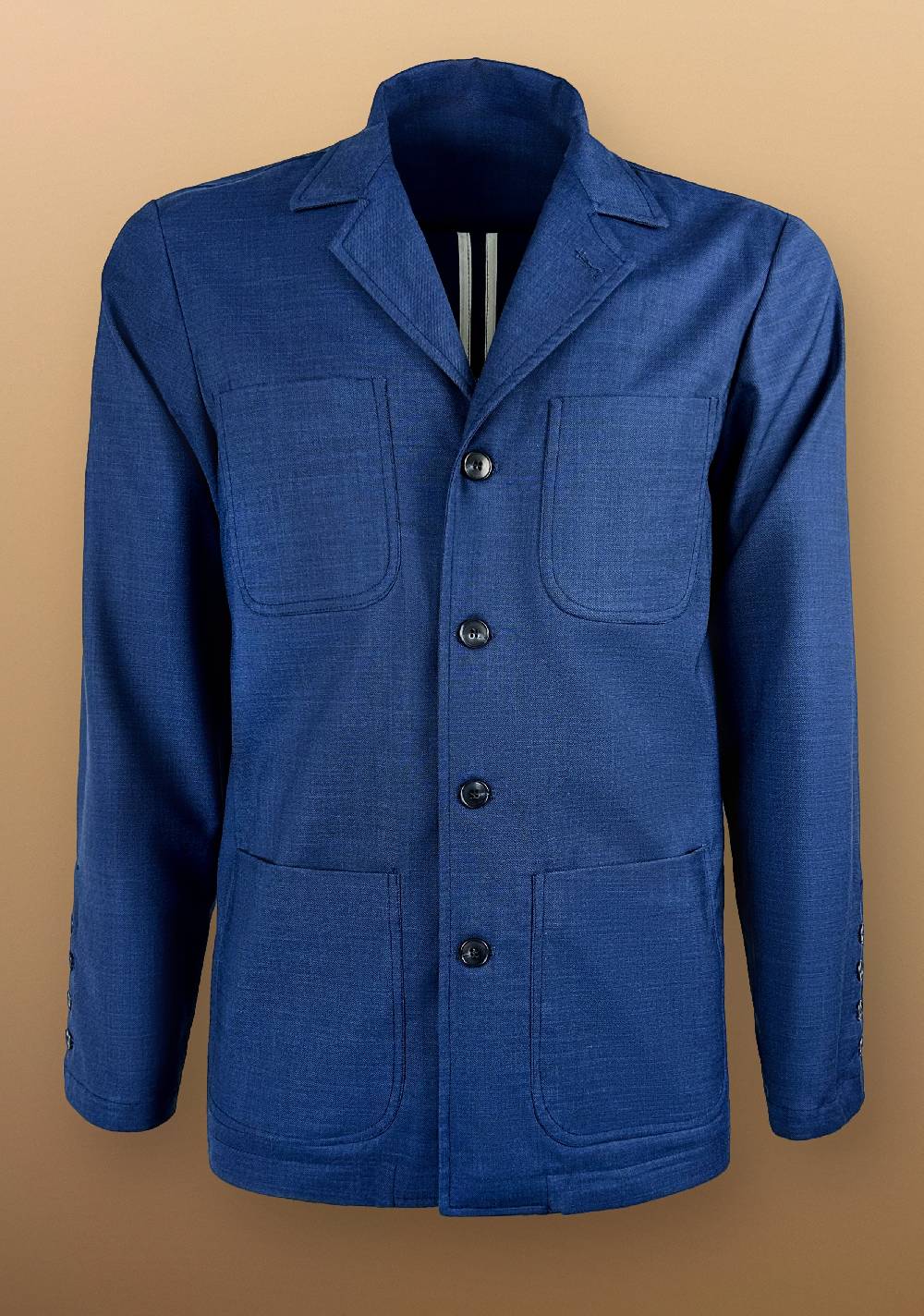 Primo Emporio Giacca camicia con Tasche a Toppe