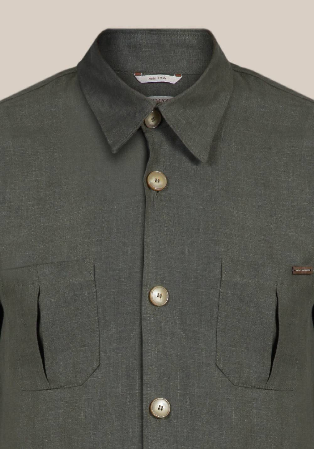 Primo Emporio Giacca Camicia In Lino