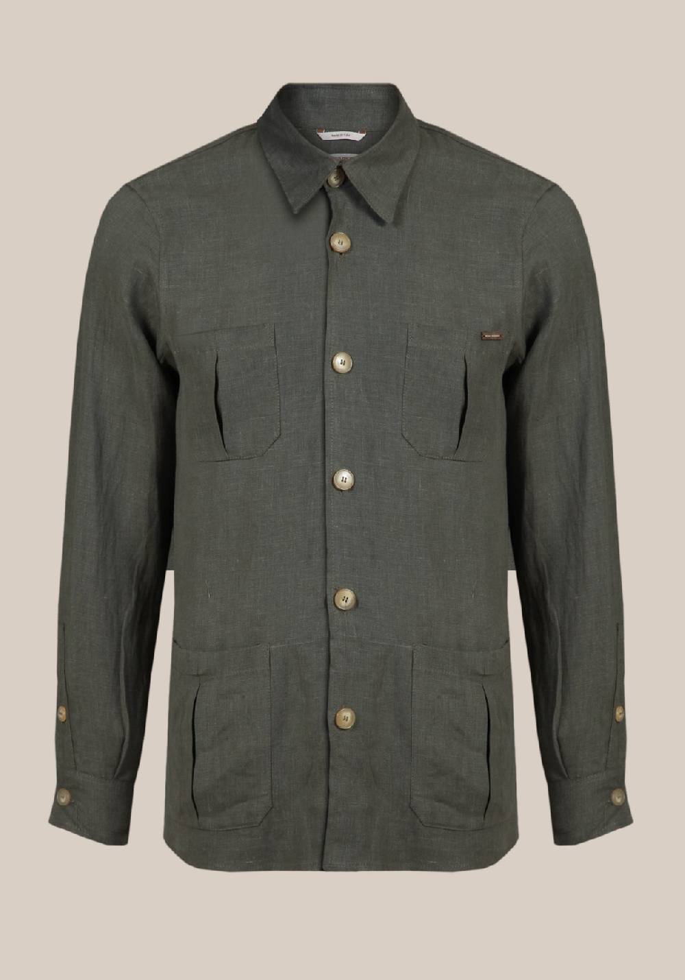 Primo Emporio Giacca Camicia in Lino