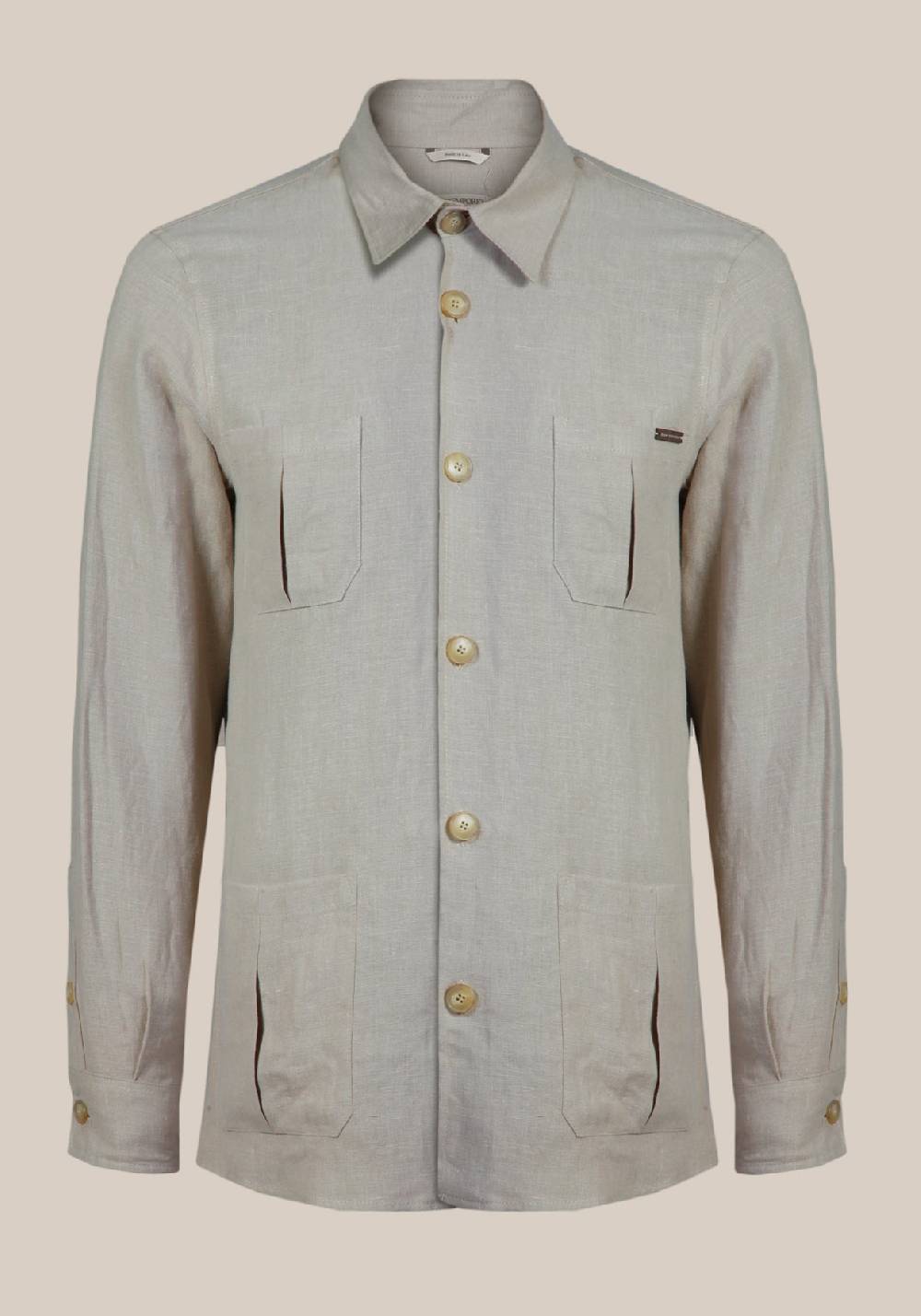 Primo Emporio Giacca Camicia In Lino