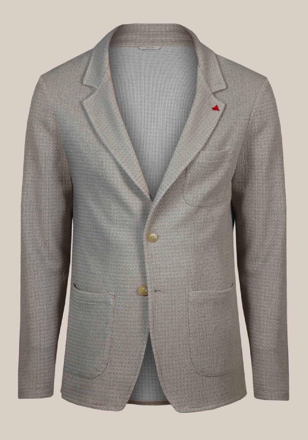 Primo Emporio Giacca Cotone In Maglina Elastica