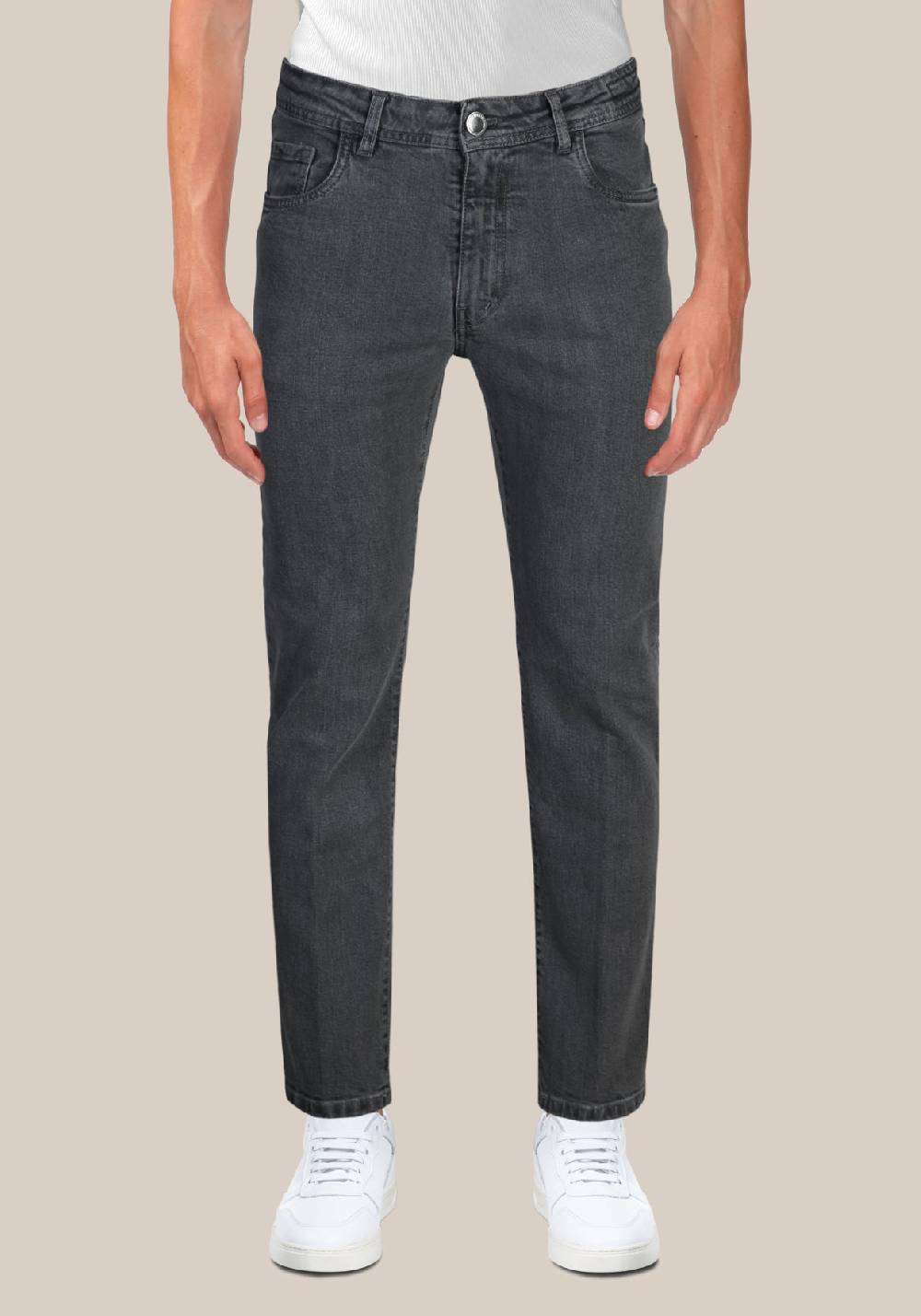 Primo Emporio Jeans Regular Fit Lavaggio Grigio