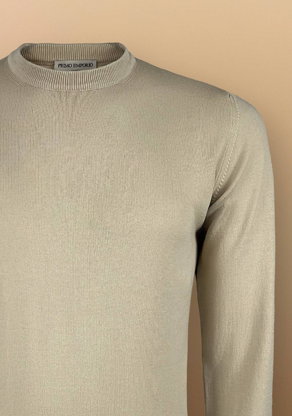 Primo Emporio Maglia Filo Giro Collo Manica Lunga