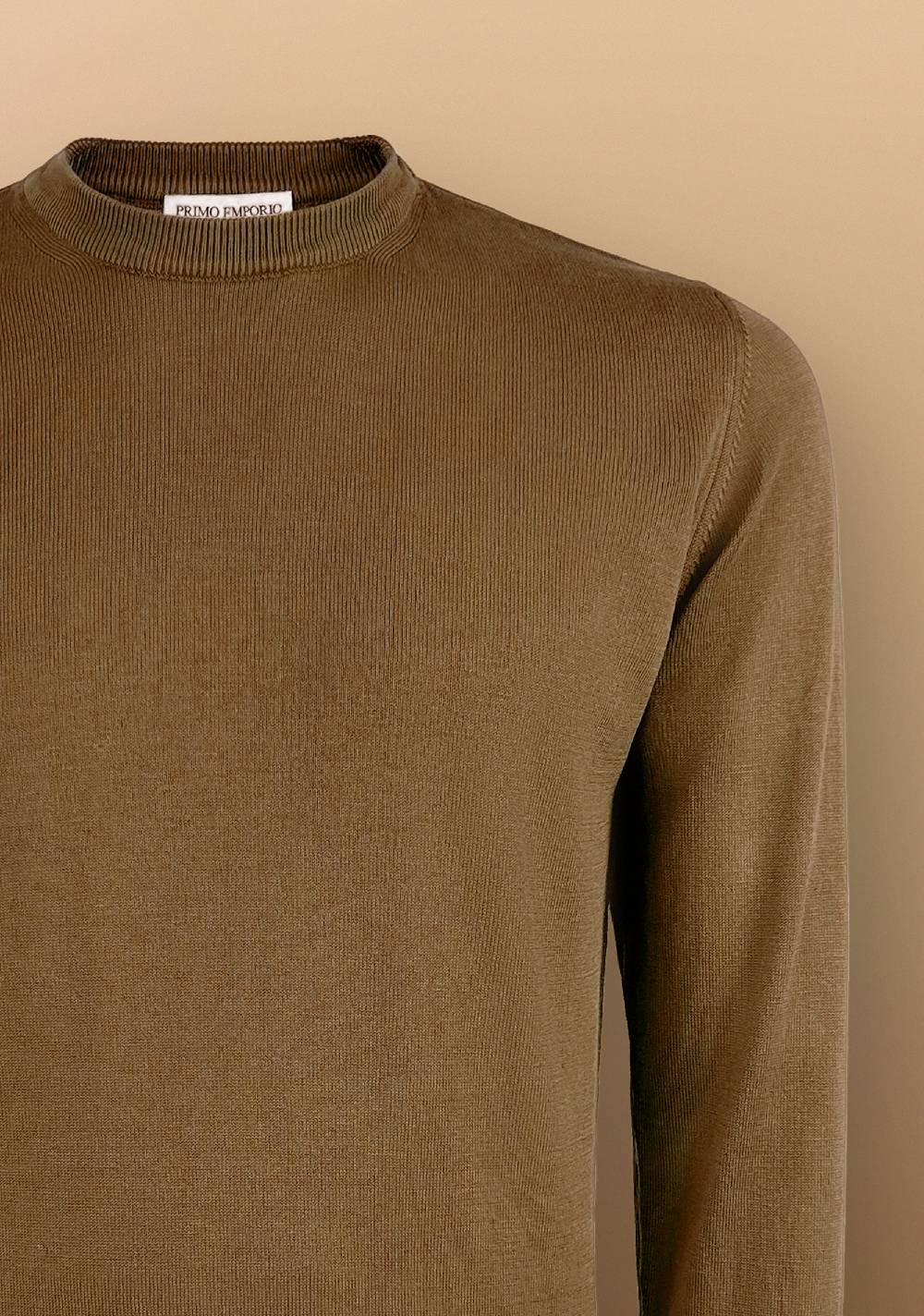 Primo Emporio Maglia Filo Giro Collo Manica Lunga