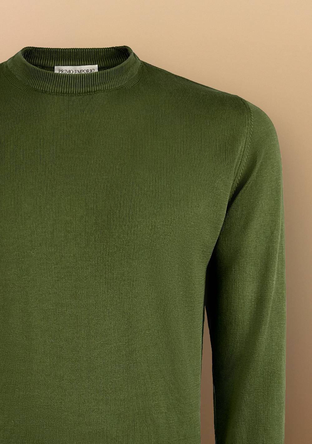 Primo Emporio Maglia Filo Giro Collo Manica Lunga