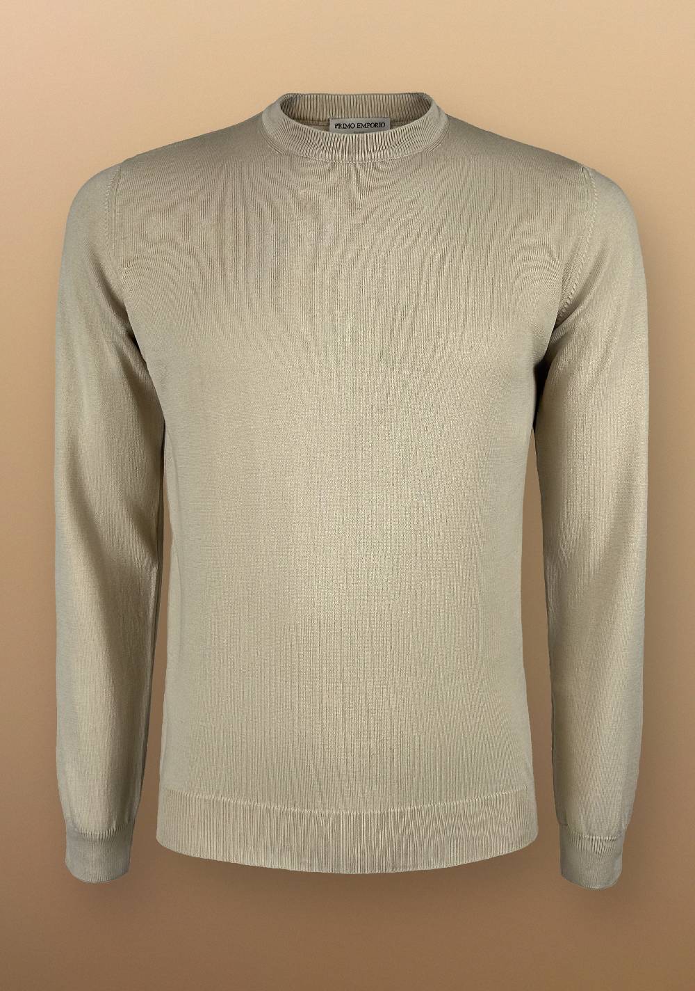 Primo Emporio Maglia filo Giro collo manica Lunga