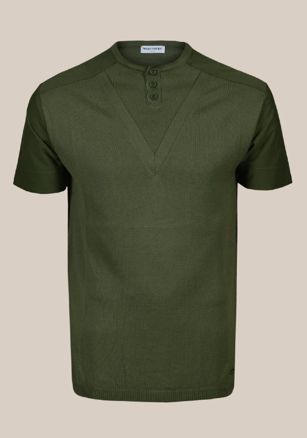 Primo Emporio Maglia In Cotone Con Bottoni