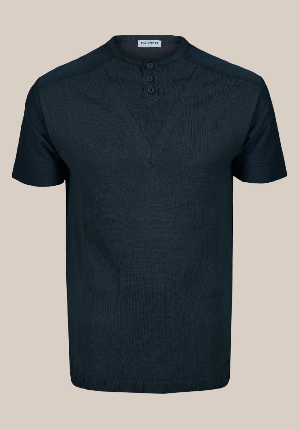 Primo Emporio Maglia in cotone con Bottoni