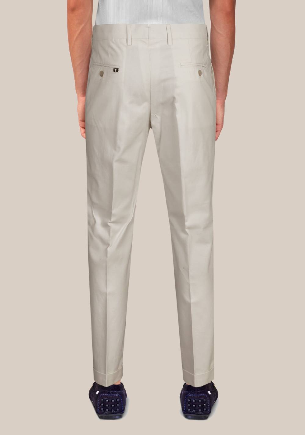 Primo Emporio Pantalone In Cotone Panna