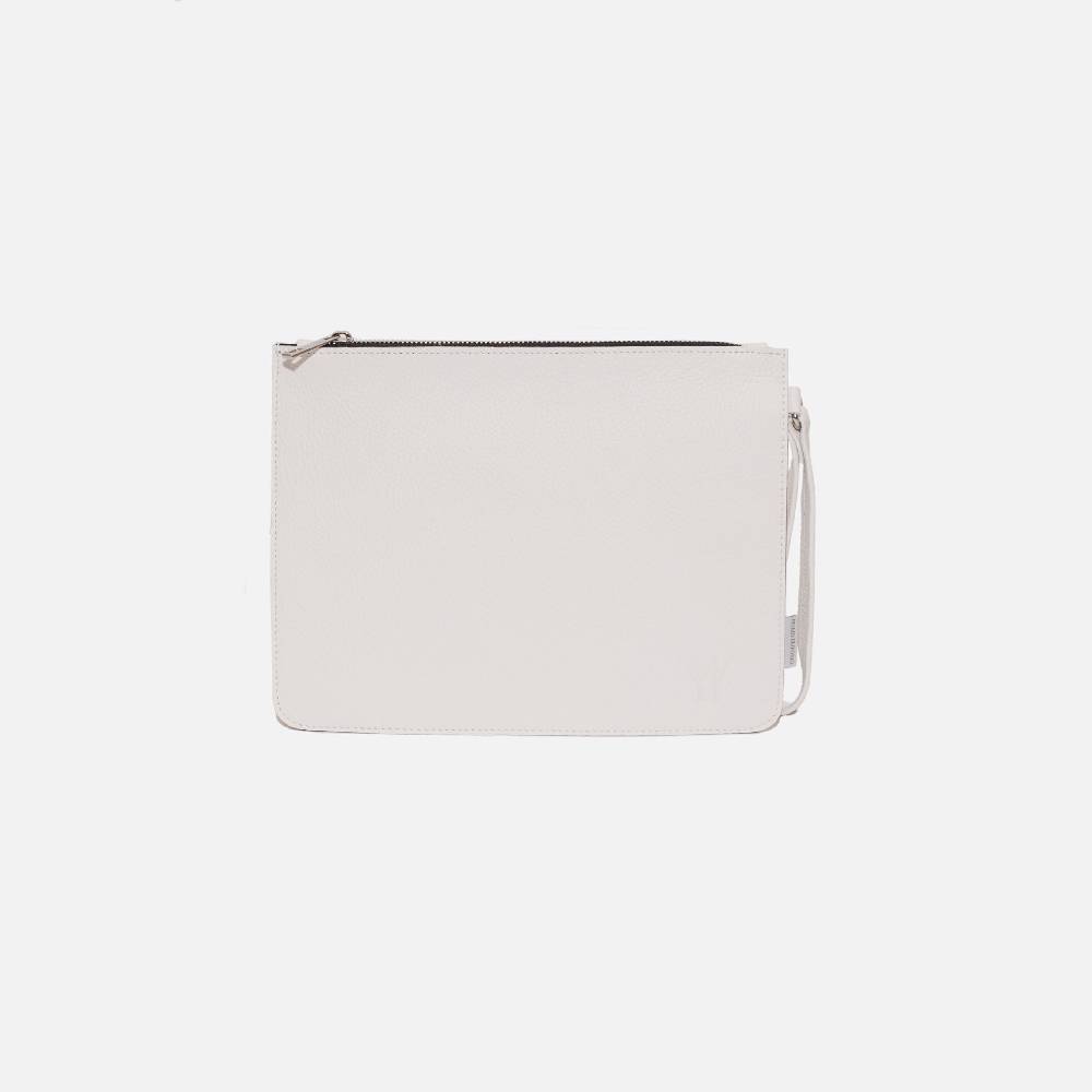 Primo Emporio Pochette Rigida In Pelle Logo Inciso