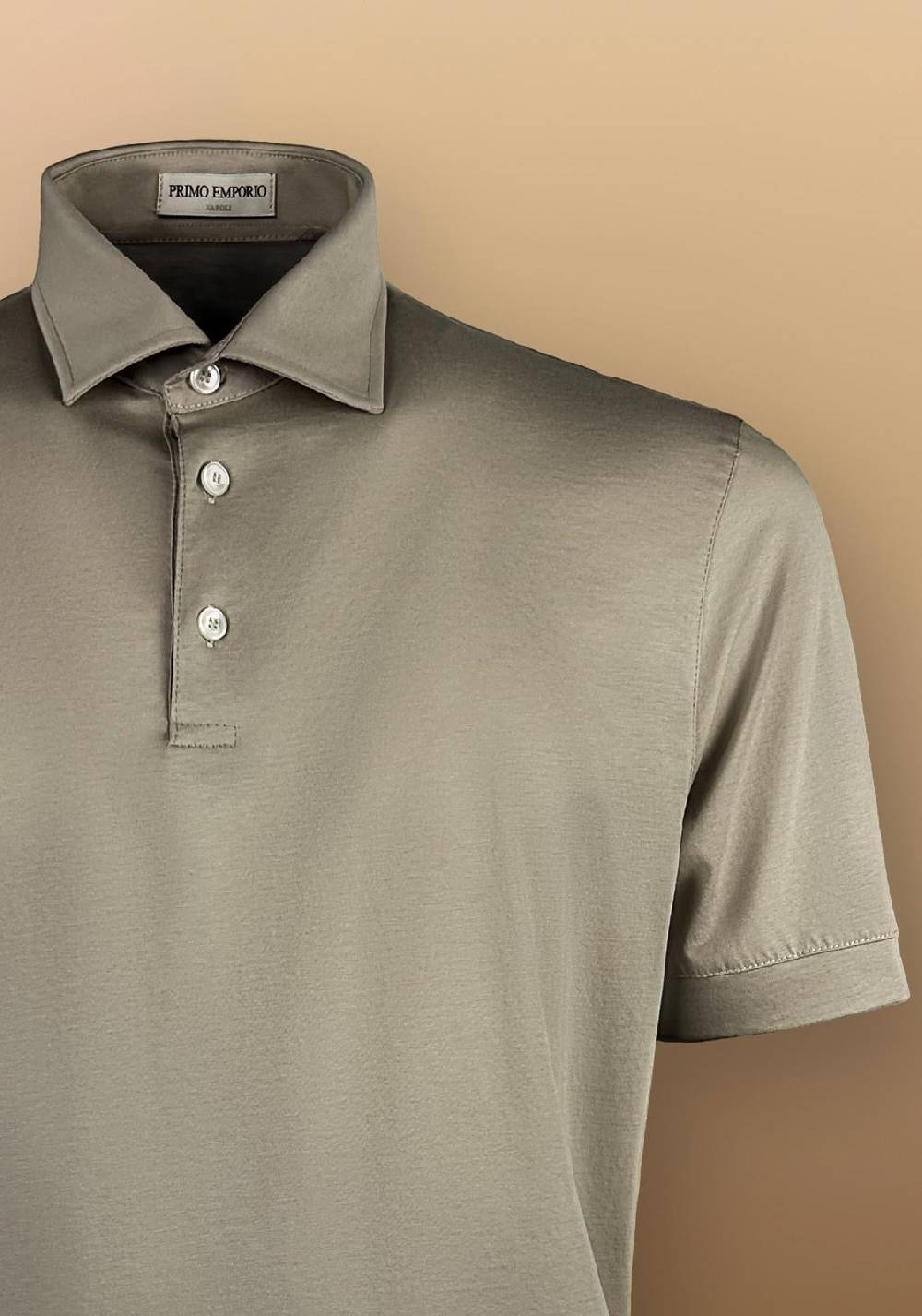 Primo Emporio Polo Filo Di Scozia Tre Bottoni