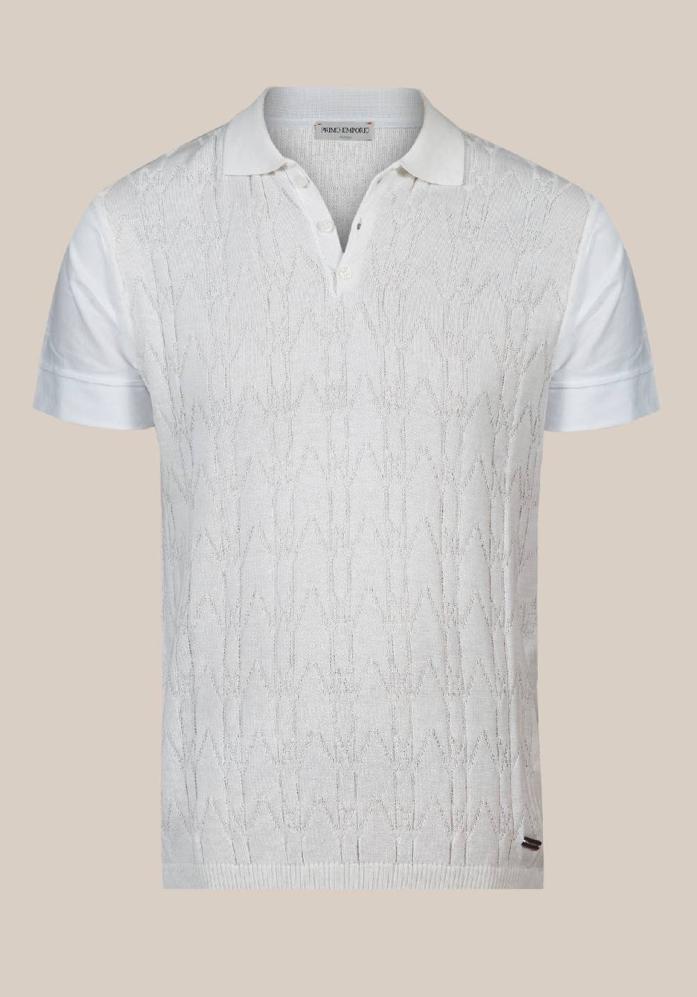 Primo Emporio Polo In Cotone Grammatura Logo