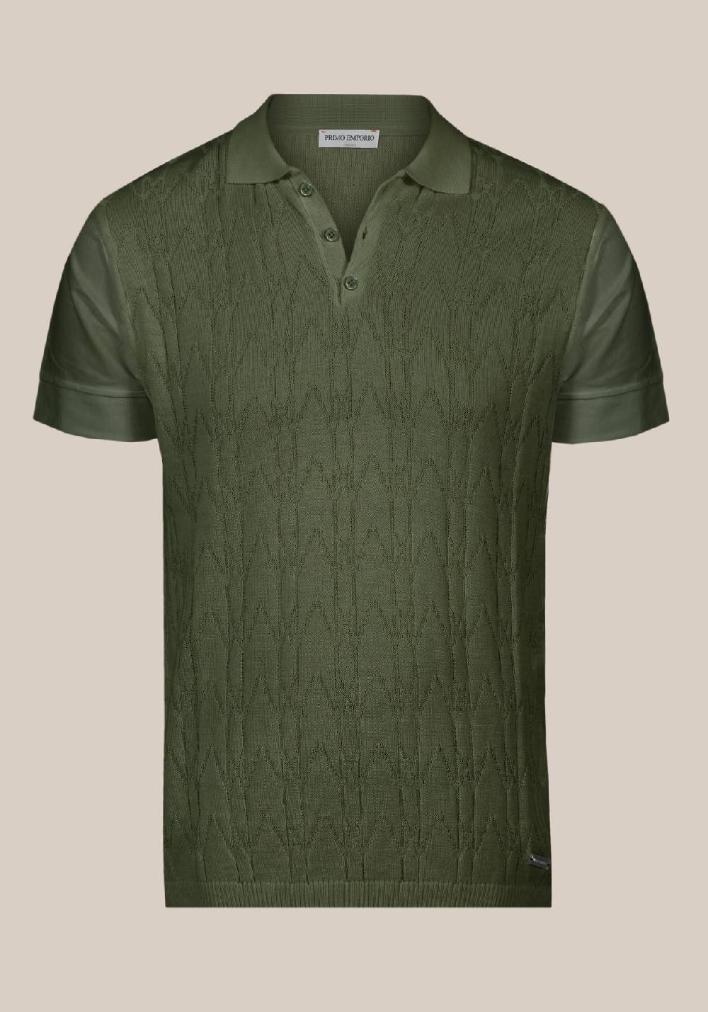 Primo Emporio Polo in cotone grammatura logo