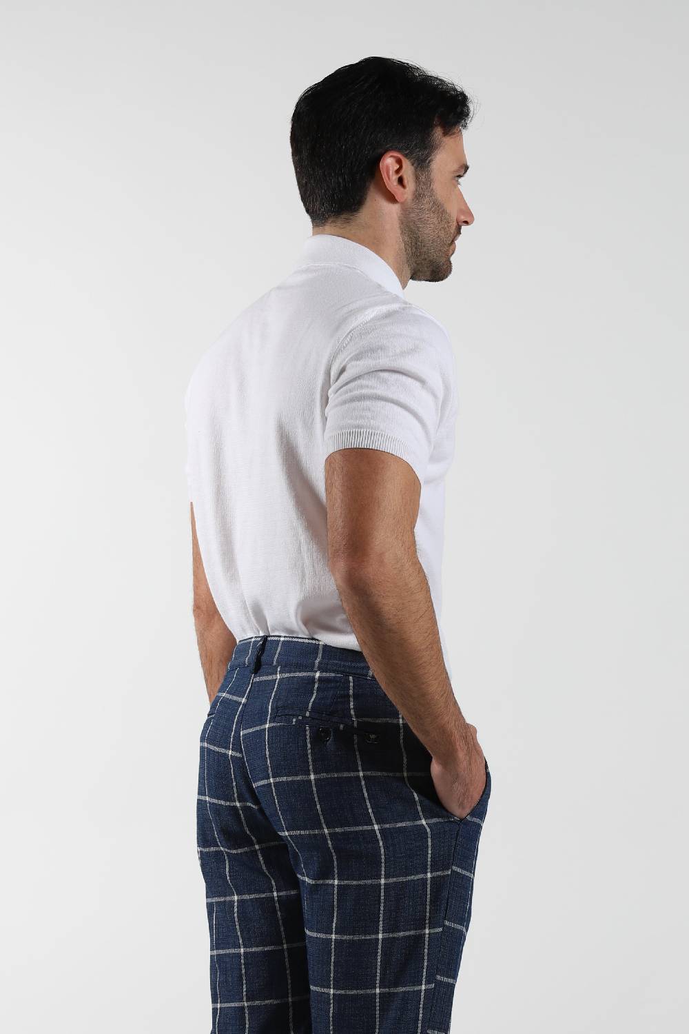 Primo Emporio Polo In Filo 3 Bottoni Mezza Manica