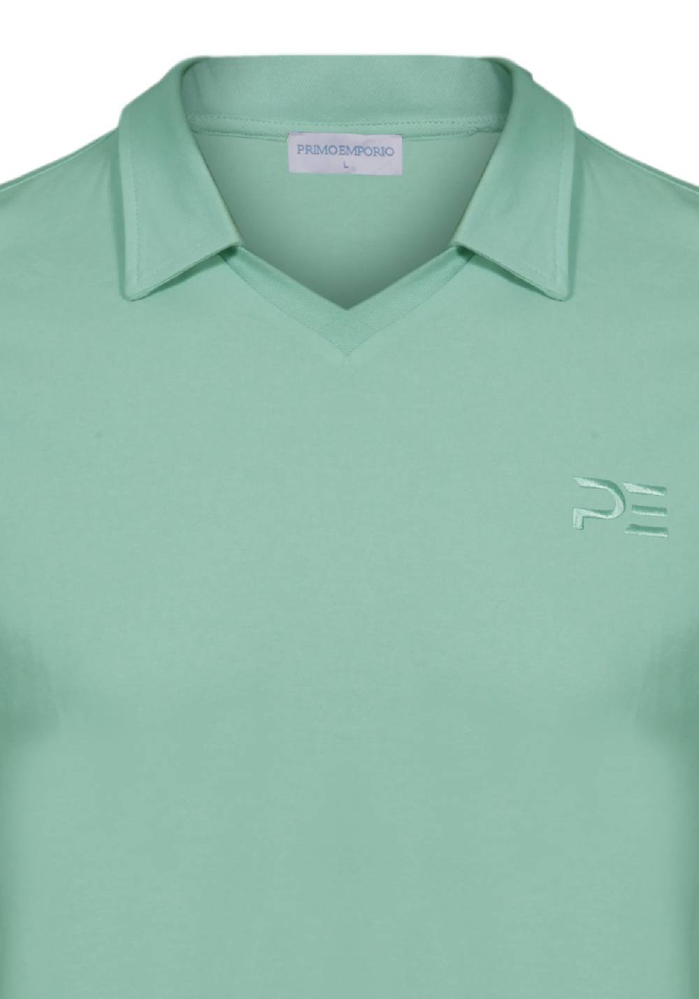 Primo Emporio Polo Mezza Manica Con Logo Ricamato