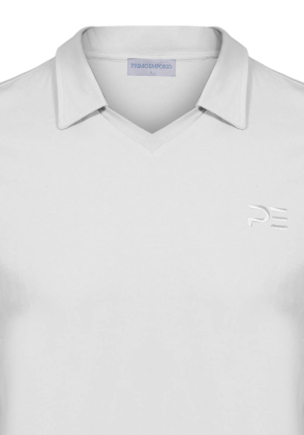 Primo Emporio Polo Mezza Manica Con Logo Ricamato