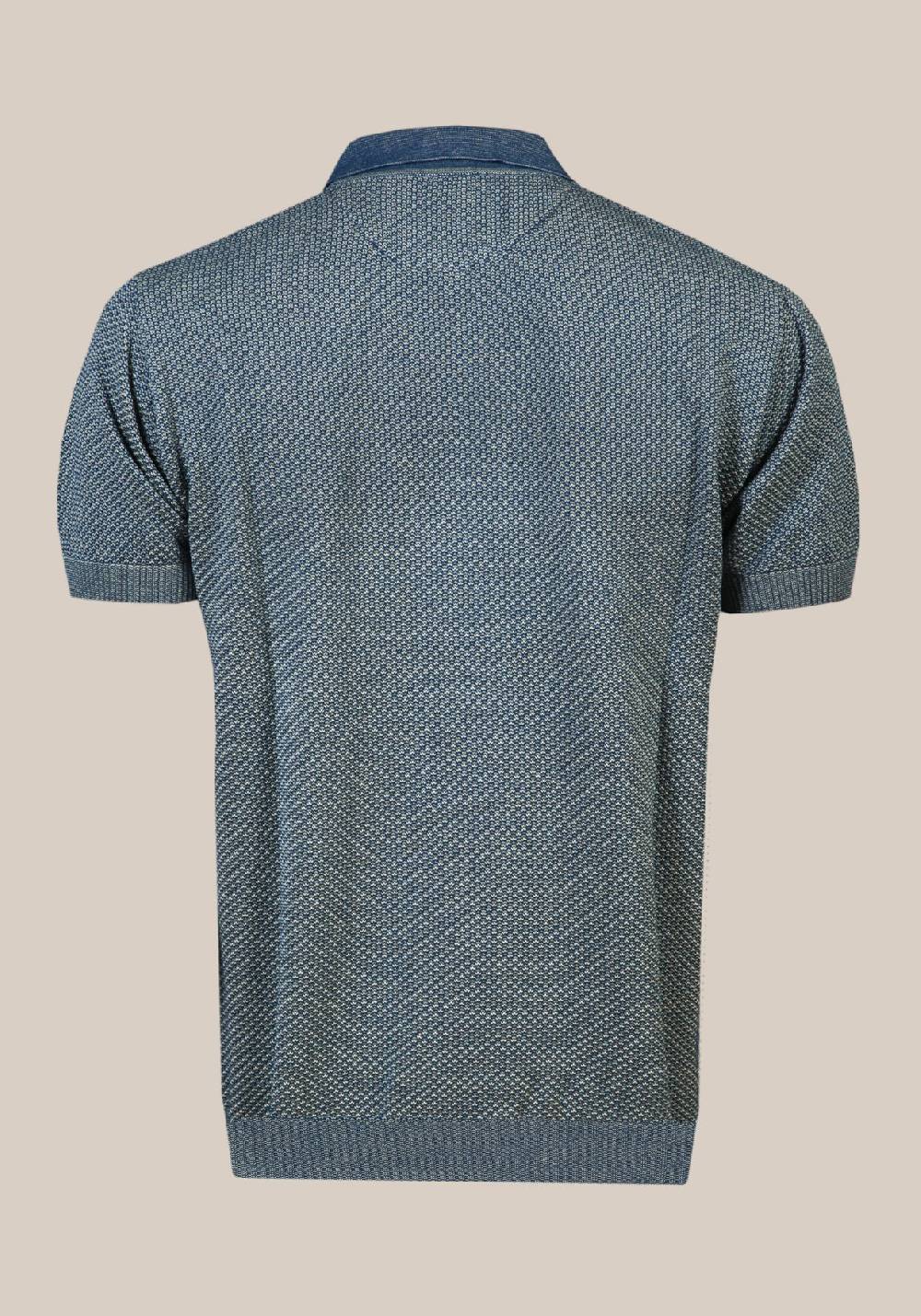 Primo Emporio Polo Punto Riso Con Filo A Contrasto