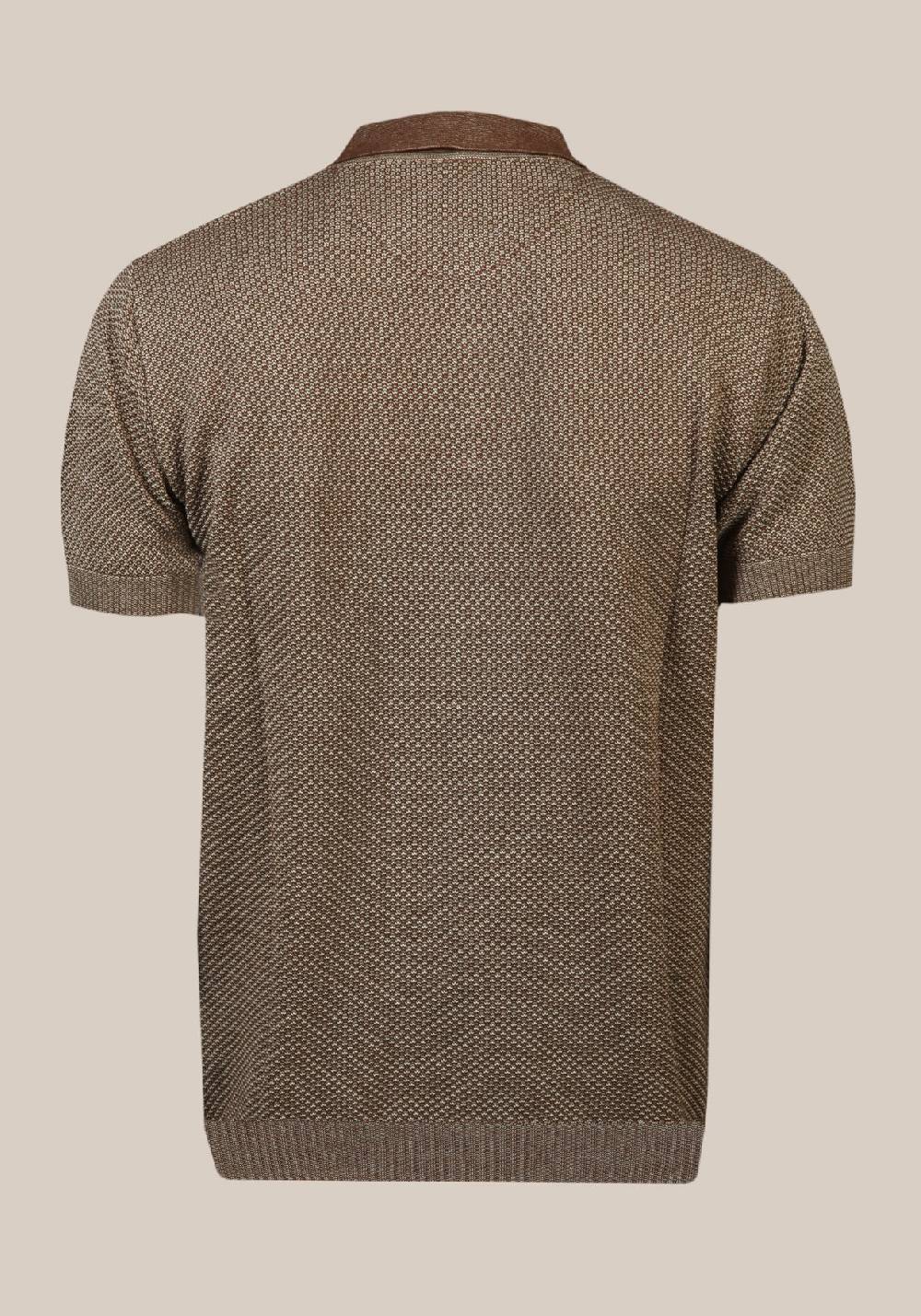 Primo Emporio Polo Punto Riso Con Filo A Contrasto