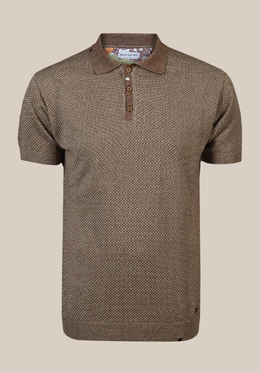 Primo Emporio Polo punto riso con filo a contrasto