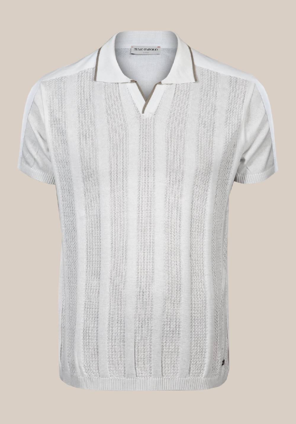 Primo Emporio Polo Senza Bottoni In Cotone