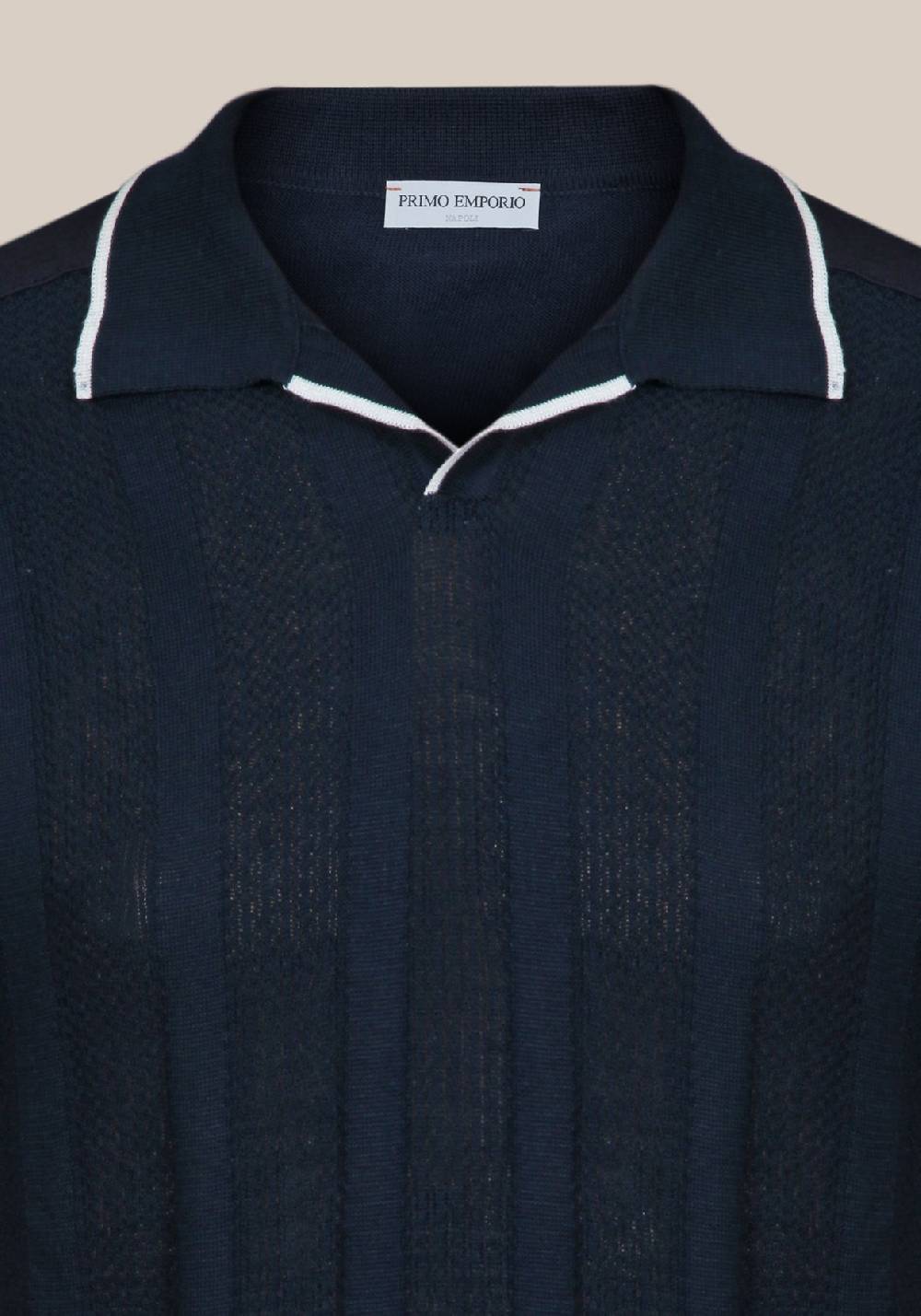 Primo Emporio Polo senza Bottoni in cotone