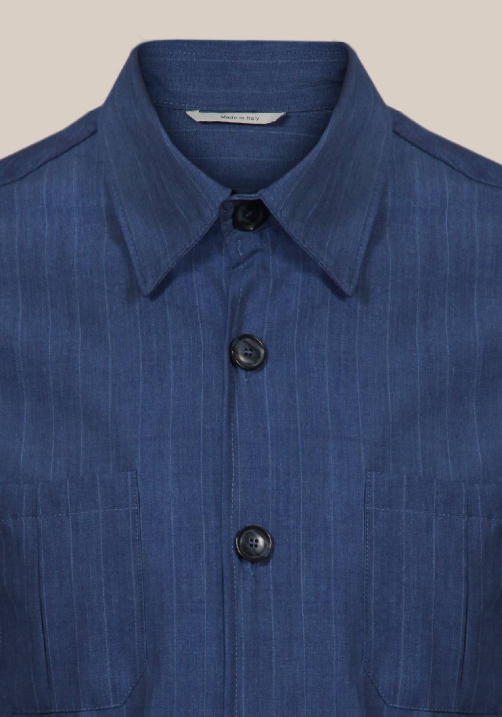 Primo Emporio Sahariana In Cotone Rigato