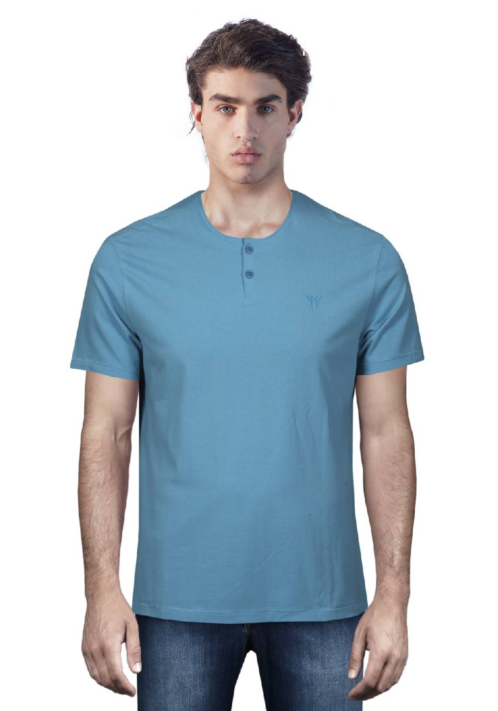 Primo Emporio T-shirt mezza manica con Bottoni