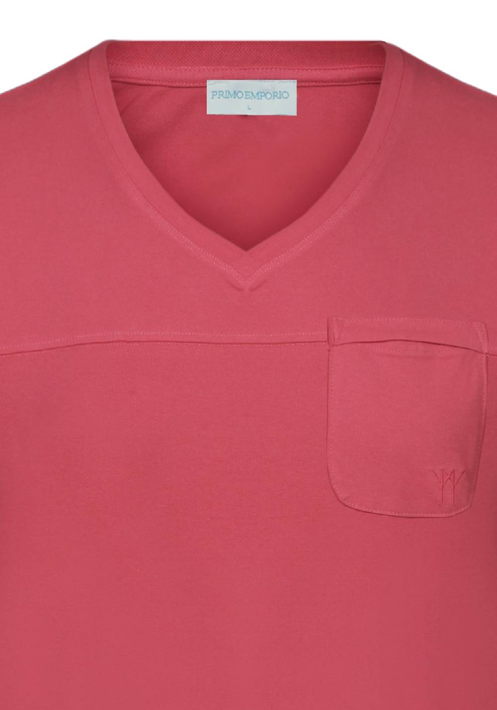 Primo Emporio T-shirt Scollo A V Con Taschino