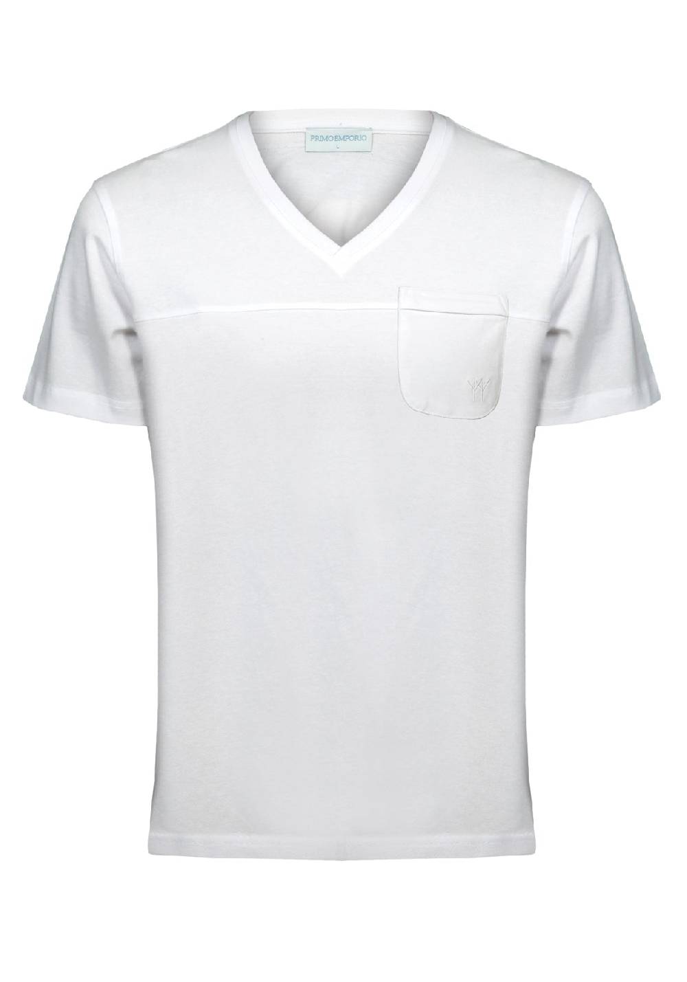 Primo Emporio T-shirt Scollo A V Con Taschino