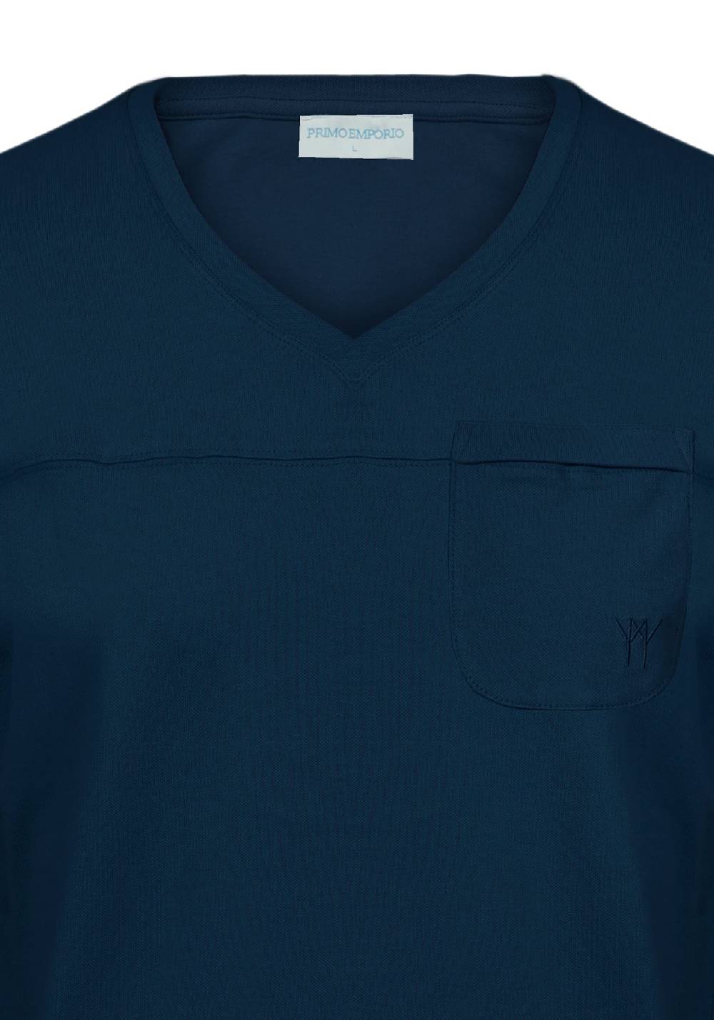 Primo Emporio T-shirt Scollo A V Con Taschino