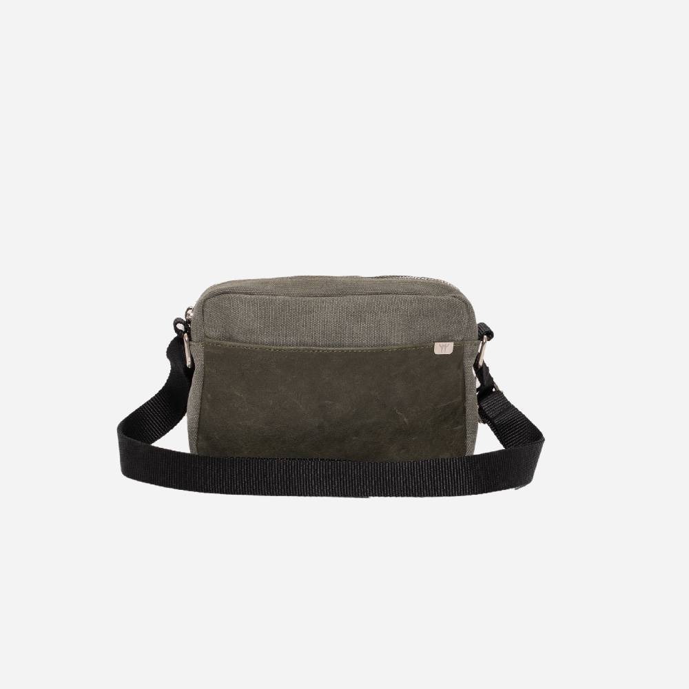 Primo Emporio Tracolla Pelle e Tessuto