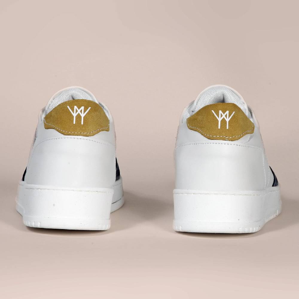 Primo Emporio Sneakers In Pelle Con Banda In Camoscio