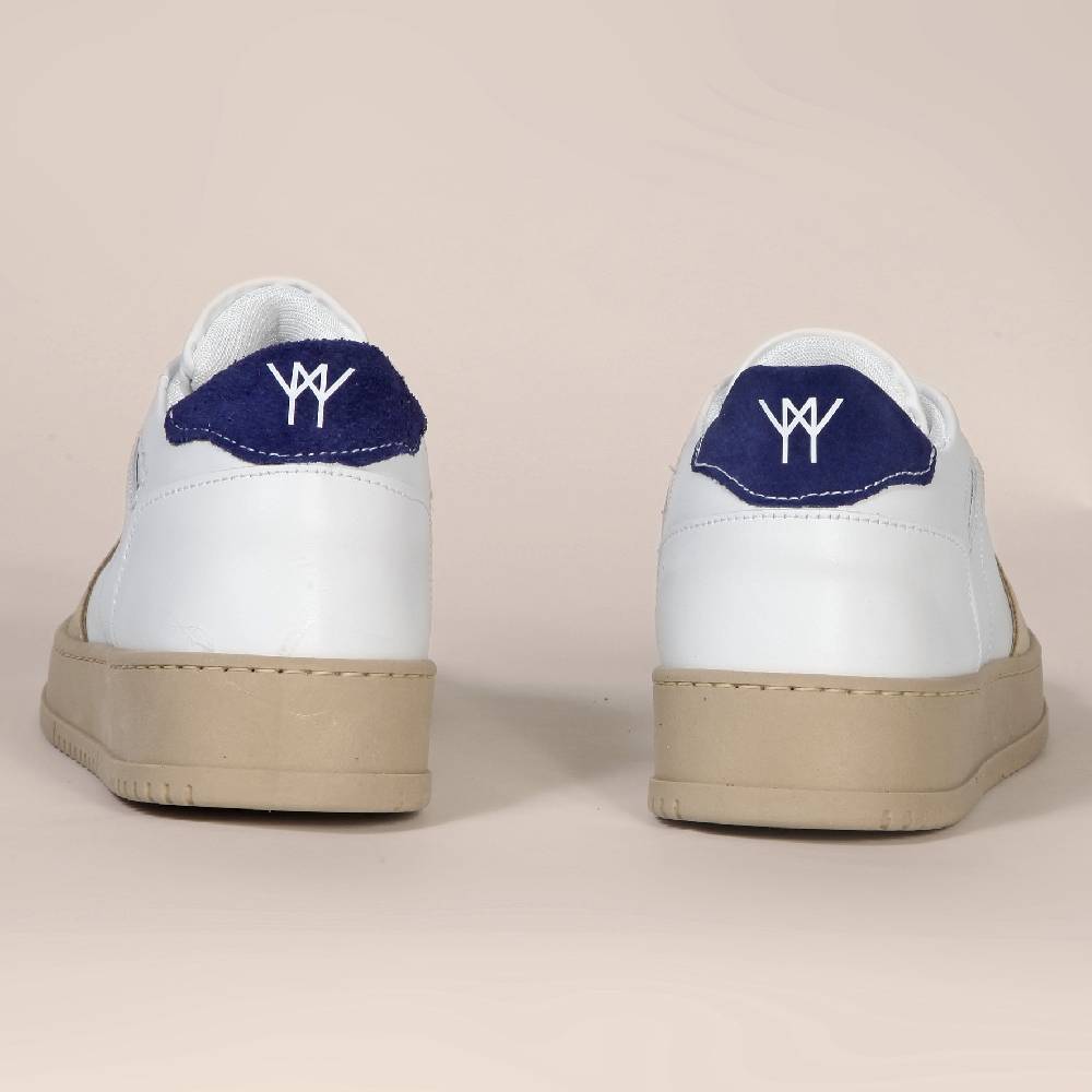 Primo Emporio Sneakers In Pelle Con Banda In Camoscio