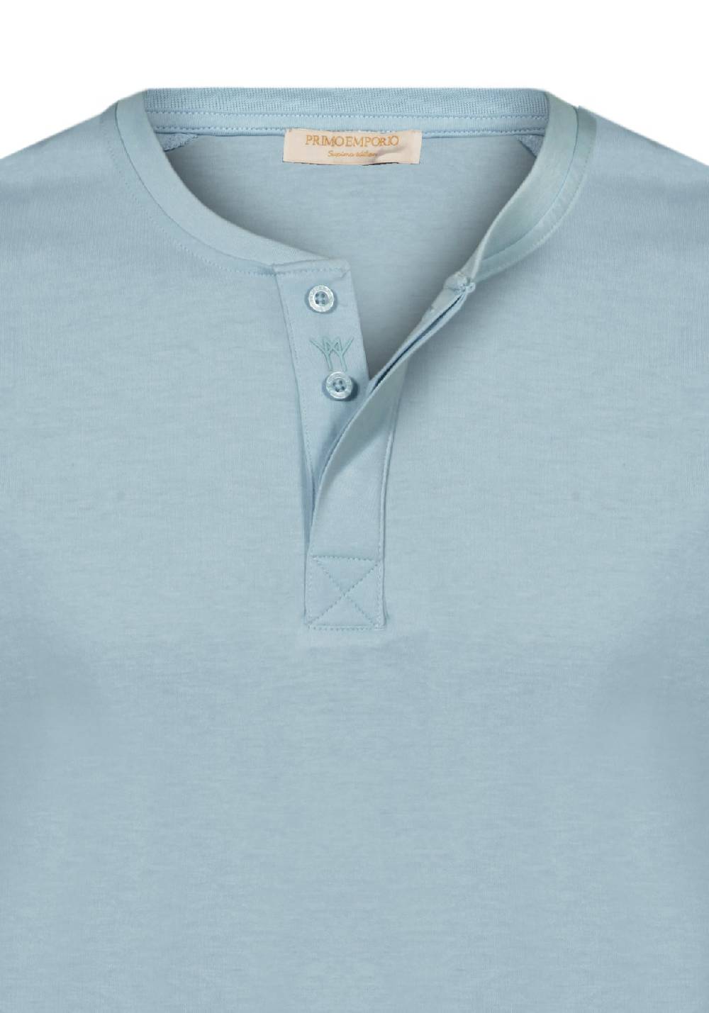 Primo Emporio T-shirt Mezza Manica Con Bottoni Coperti