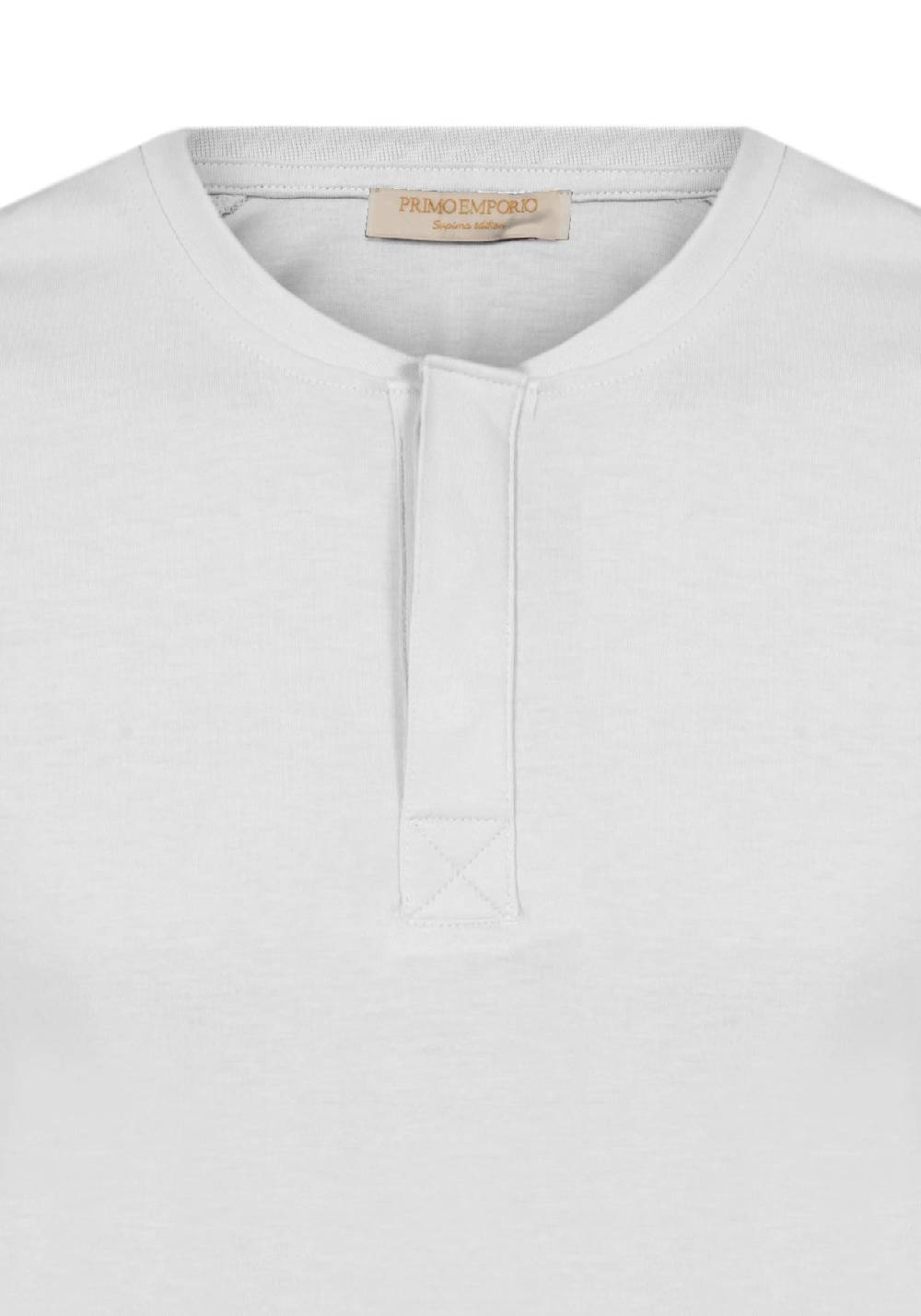 Primo Emporio T-shirt Mezza Manica Con Bottoni Coperti