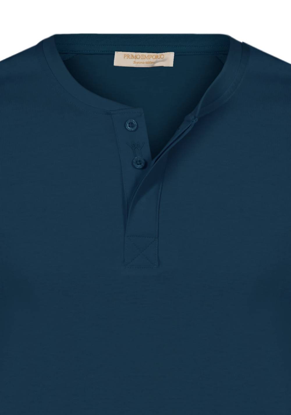 Primo Emporio T-shirt Mezza Manica Con Bottoni Coperti