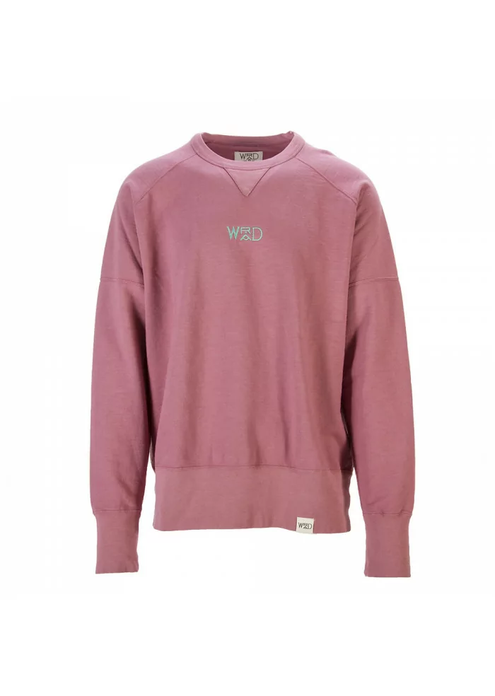 ABBIGLIAMENTO UNISEX FELPA 100% COTONE ORGANICO ROSA ANGURIA WRAD