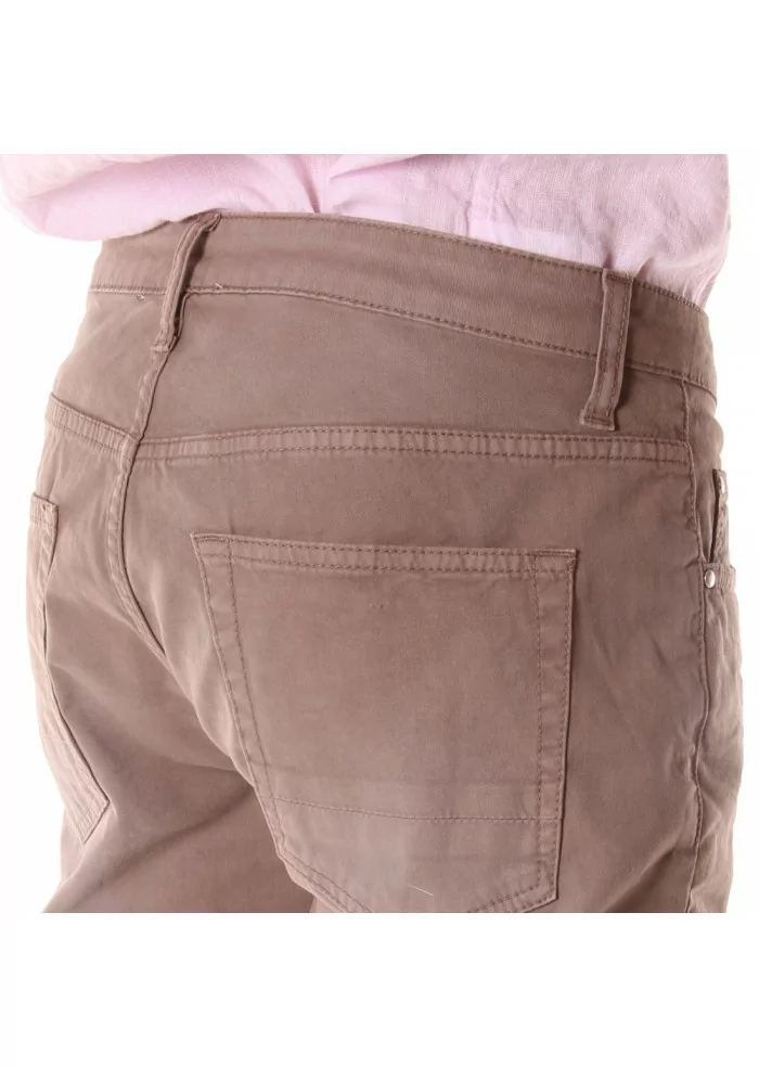 ABBIGLIAMENTO UOMO PANTALONI MARRONE AGLINI
