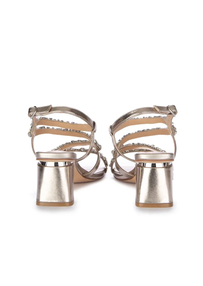 ALMA EN PENA | SANDALI CON TACCO DIVA METALLIZZATO