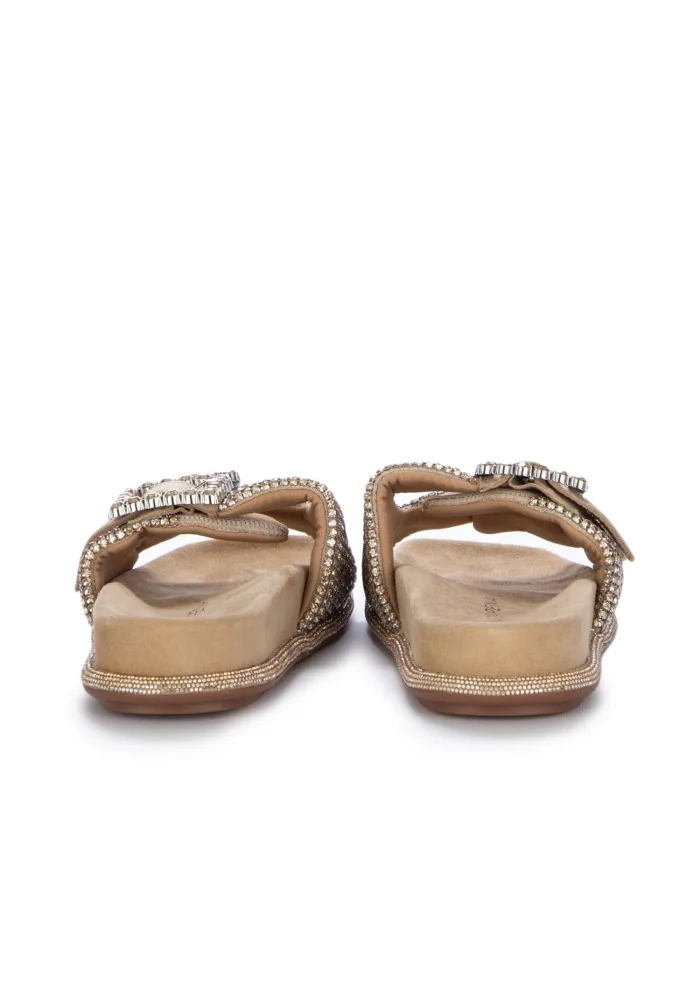 ALMA EN PENA | SANDALI SUEDE STRASS BEIGE