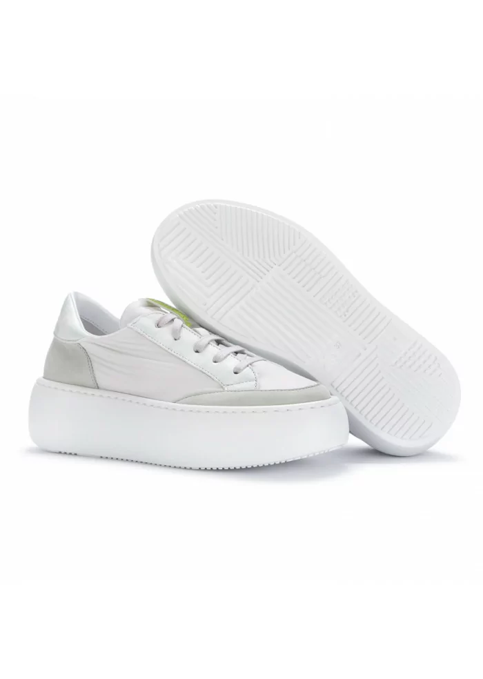 ANDIA FORA | SNEAKERS IZAR BAMBU VELA BIANCO VERDE