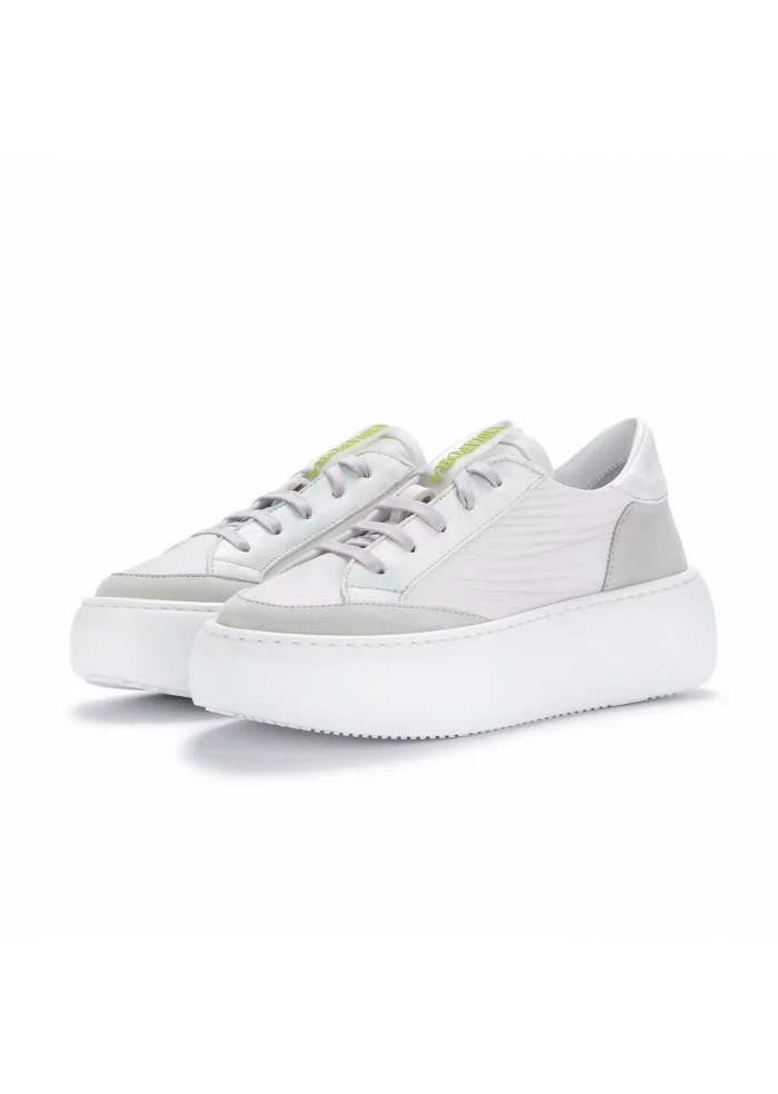 ANDIA FORA | SNEAKERS IZAR BAMBU VELA BIANCO VERDE