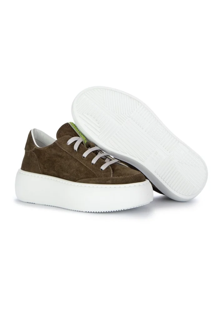 ANDIA FORA | SNEAKERS IZAR CAMOSCIO VERDE