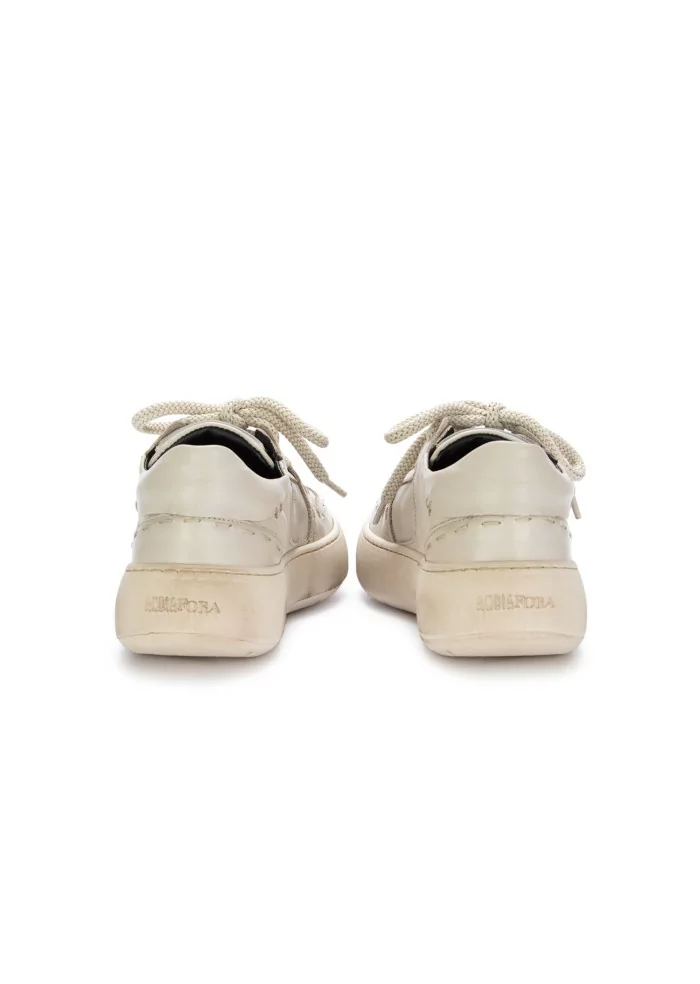 ANDIA FORA | SNEAKERS LEA PELLE GRIGIO CHIARO