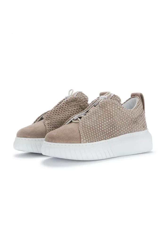 ANDIA FORA | SNEAKERS LIBI ESA CAMOSCIO BEIGE
