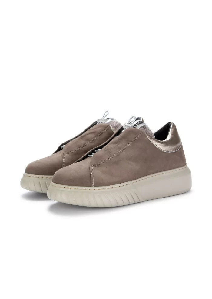 ANDIA FORA | SNEAKERS LIBI PY PELLE NABUK GRIGIO SMOG